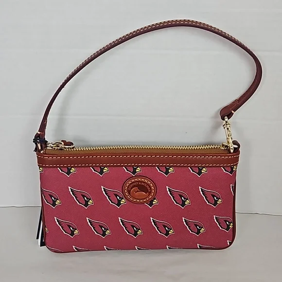 Dooney & Bourke | NWT Women's NFL Large Slim Wristlet Arizona Cardinals - Picture 6 of 10